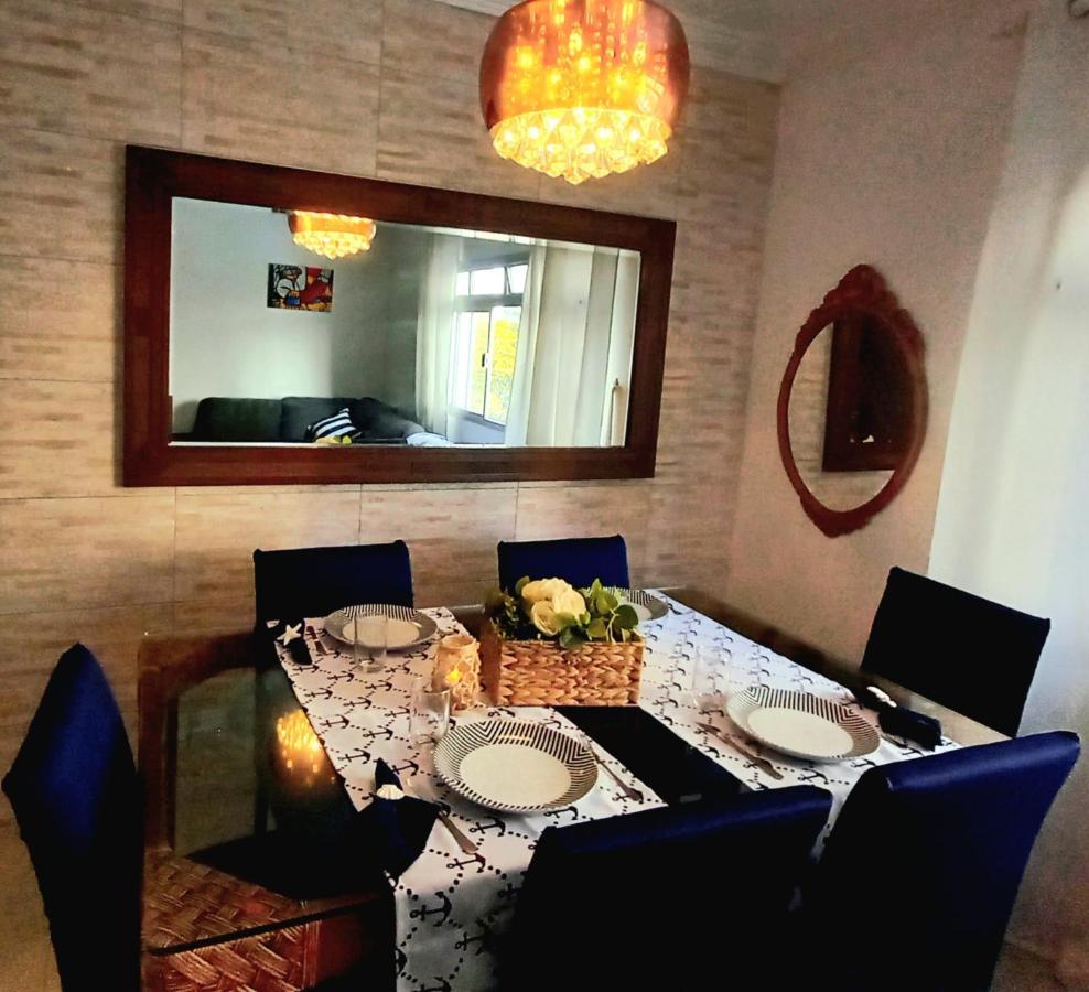 شقة Apartamento Guaruja, Praia Asturias Aconchegante المظهر الخارجي الصورة