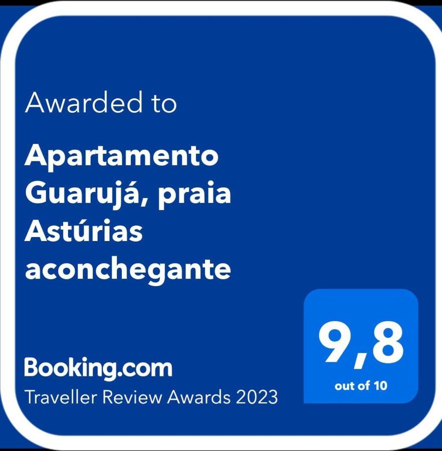 شقة Apartamento Guaruja, Praia Asturias Aconchegante المظهر الخارجي الصورة